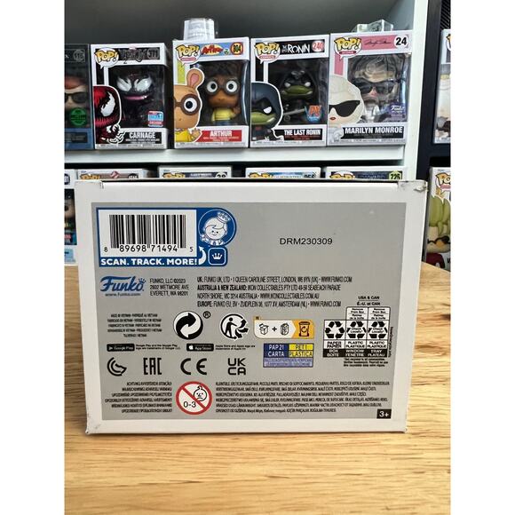 VAULTED EXCLUSIVE Ozzy Osbourne Purple Fringe Outfit Funko Pop Rocks #332 Black - Picture 6 of 6